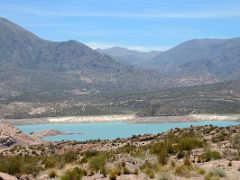 09 Potrerillos Reservoir On Drive Between Mendoza And Penitentes Before Trek To Aconcagua Plaza Argentina Base Camp